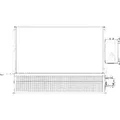 Wohnraum Fan Coil Größe 2 Condiline DXH-ECM-IV-3V 20/D