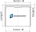 KOLBENSCHMIDT 50007564 Ventilstößel für Opel