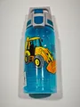 Trinkflasche Viva One Builder 0,5l Kinder Bidon Bagger Blau Bpa-frei Neu