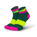 INCYLENCE ULTRALIGHT Laufsocken kurz für Damen und Herren mit leichter Kompression,1 Paar (DE/NL/SE/PL, Numerisch, 43, 46, Regular, Regular, Strides Petrol Pink)