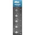 Absina Knopfzelle CR1225, 50 mAh, Lithium, 5 Stück