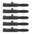 5x BorgWarner (Beru) ZS052 Zündspule für Opel Renault Dacia Nissan Lada