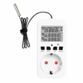 Offgridtec Temperaturregler für Steckdose, Digitalanzeige, Externer Sensor 50cm, Heiz- & Kühlmodi, Zeitschaltfunktion, Plug & Play, Präzise Temperaturkontrolle, Energieeffizient