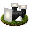 Bodeneinbaustrahler MADON Edelstahl gebürstet IP67 3W neutralweiß Gartenspot