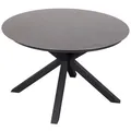 deVries "LIVINGSTONE" Dining-Tisch Gartentisch 120 cm rund /76 cm hell