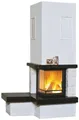 HARK Kaminbausätze »Nebraska Bank Links«, 8 kW, Zeitbrand, Aufbaumaterial bis Raumhöhe 250cm inkl.