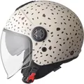 GMS-Moto Gelato Stracciatella, Jethelm - Beige/Braun - L