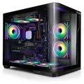 kiebel.de Gaming PC Panorama curve 12 Intel Core i9-12900KF, 32GB DDR4, NVIDIA RTX 5060 Ti 16 GB, 1TB SSD, WLAN, Windows 11, Gaming PC - Schwarz