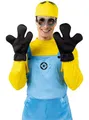 Funidelia Kostüm Minions – Handschuhe, Drei Finger müssen reichen: Stoffhandschuhe für die kleinen Gelblinge