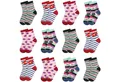 L&K-II Langsocken 2803-2809 (Beutel, 10/12 Paar) Mädchen Socken aus Baumwolle