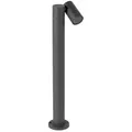 Prios Wegeleuchte Tulimar, 1-flg., 60cm, Metall, IP65 - Schwarz