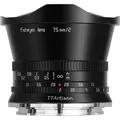 TTArtisan 7.5 mm, f/2.0 (Micro Four Thirds, APS-C / DX) (A31B-M43)
