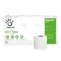Papernet Bio Tech - Toilettenpapier (409045s), 1 Packung mit 8 Rollen aus selbstauflösendem Toilettenpapier, bekämpft auf natürliche Weise krankheitserregende Bakterien, 3 Lagen, 250 Blatt