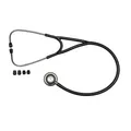 Schwestern Stethoskop Ampri Med Comfort Flachstethoskop schwarz 09300