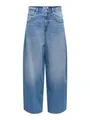 ONLY Female Locker geschnitten ONLTAYLOR Hohe Taille Barrel Fit Jeans