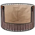 APS Brot- und Obstkorb mit Baumwolltasche 30209 , Maße (Ø x H): 27,5 x 18,5 cm