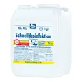 Dr. Becher 1456000 Schnelldesinfektion Sprühflasche 5 L desinfiziert Arbeitsflächen, Maschinen und Gegenstände