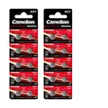 20x CAMELION LR927 AG7 395 1,5V Alkaline Knopfzellen-Batterien
