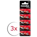 30 Stück Camelion AG7 195 395 399 SR926 SR927 LR927 Knopfzelle 1,5V Batterien
