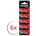 Camelion 6x 10er AG7 195 395 399 SR926 SR927 LR927 Knopfzelle 1,5V Batterien