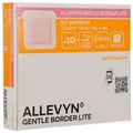 ALLEVYN Gentle Border Lite 7,5x7,5 cm Schaumverb., 10 St PZN 09431210