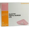 2x ALLEVYN Gentle Border Lite 7,5x7,5 cm Schaumverb. 10 ST