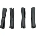 Jagwire Röhren 4er Set CHA057 Unisex Erwachsene Schwarz Gummi Ersatzteile