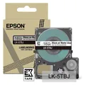 Epson Matte Clear/Black 18mm LK-5TBJ (1.80 cm, Schwarz, Transparent) (C53S672066)