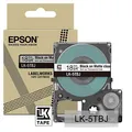 EPSON Schriftband LK LK-5TBJ C53S672066, 18 mm, schwarz auf transparent, 1 St.