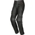 Modeka Helena Damen Motorrad Lederhose, schwarz, Größe 38