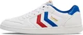 Hummel Handball Perfekt Indoor Schuhe Sneaker weiß/blau/rot 218428-9153, Schuhgröße:40 EU