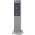 2-fach Steckdose SteelCraft ohne Zuleitung