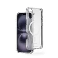 Hama Handyhülle Extreme Protect für iPhone 16 Plus und MagSafe (D3O Bumper, stoßfest, sturzsicher, bruchsicher, durchsichtige iPhone Hülle ohne Vergilben, magnetisches Case für induktives Laden)