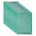 BerryBase Lochrasterplatine, doppelseitig, 4x6cm, 10 Stück