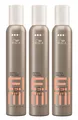 3x Wella Professionals EIMI Extra Volume Volumen Schaum starker Halt 300 ml