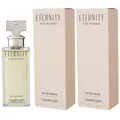 Calvin Klein Eternity 2 x 100 ml Eau de Parfum EDP Set Damenparfum