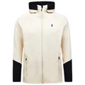 Peak Performance - Rider Essentials Zip Hood - Fleecejacke Gr M beige/weiß