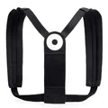 BLACKROLL Posture Haltungstrainer | Rückenmuskulatur stärken, Verspannungen vorbeugen | Gepolsterte Tragegurte | Individuell verstellbar | Waschbar | Schwarz