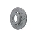 1x Bremsscheibe ATE 24.0132-0163.2 passend für PORSCHE