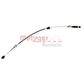 1x Seilzug, Schaltgetriebe METZGER 3150052 passend für MERCEDES-BENZ