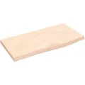 vidaXL Waschtischplatte 60x30x2 cm Massivholz Unbehandelt