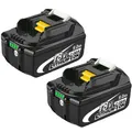 2X 8.0Ah &12Ah 18V Akku Für Makita BL1850 BL1830 BL1860B Led Anzeige/Ladegerät