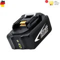 18V for  Makita Battery w/LED BL1860B BL1850B 5,0Ah 6Ah 4Ah 3Ah Ladegerä