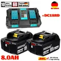 4X 18V 9Ah 12Ah Akku Für Makita BL1850 BL1830 LXT BL1860 Led /Ladegerät