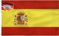 Spanische Flagge Polyester 90x150 cm – wetterfest, langlebig, ideal für Garten u