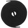 Mount Swiss Schnürsenkel runde Schnürsenkel aus 100% Baumwolle, reißfest, ø 3 mm -4 mm, Längen schwarz 160 cm / Durchmesser 4mm
