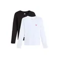 2Pack Essential Ls Tee 2 Pack Tee White