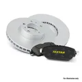 TEXTAR Bremsscheiben +Bremsbeläge vorne für FIAT