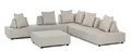 Feeling4Home Gartensofa Sofa Piper mit Kissen, Sand