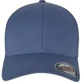 Flexfit Snapback Cap Wooly Combed blau XXL